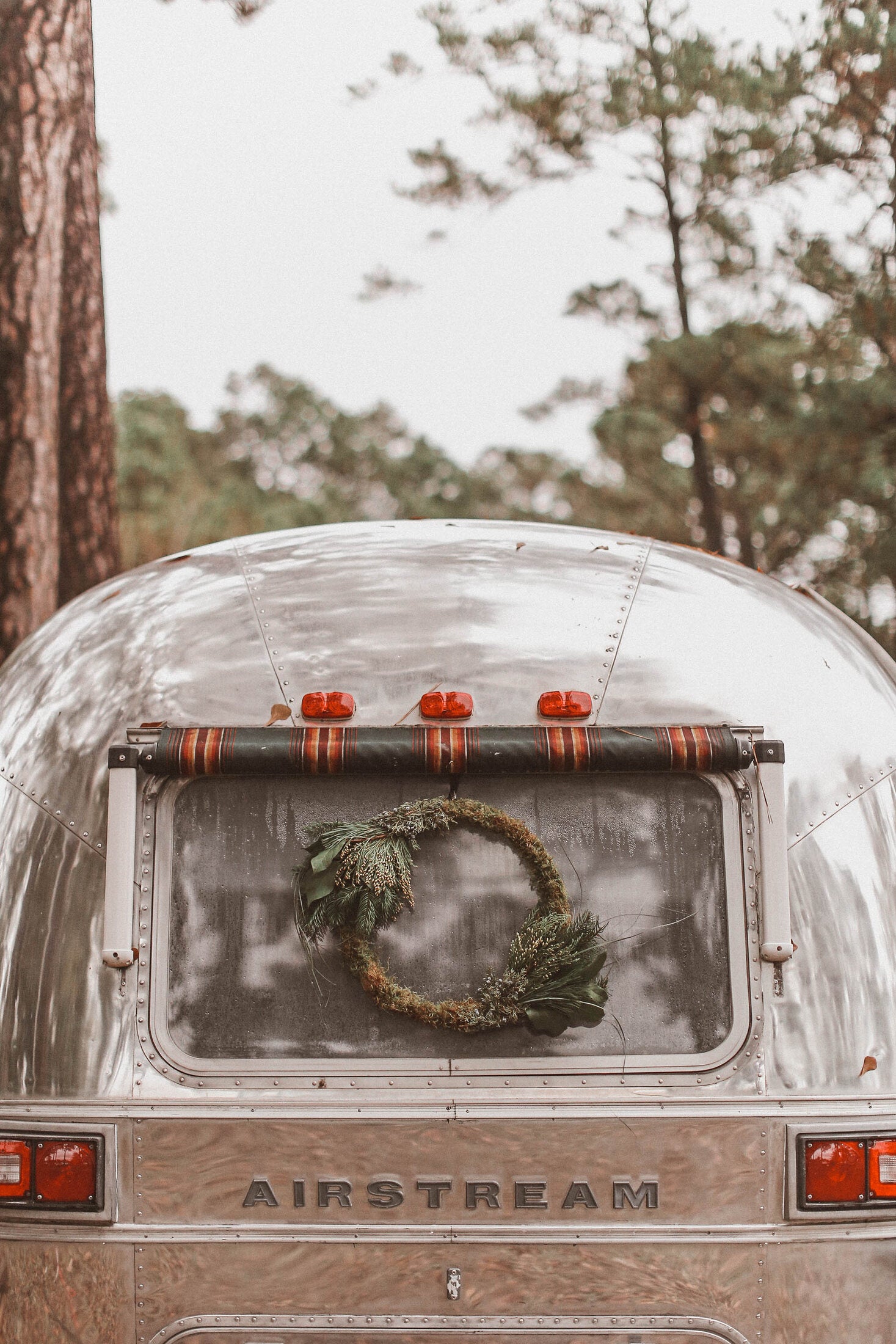 Airstream prepared for travel