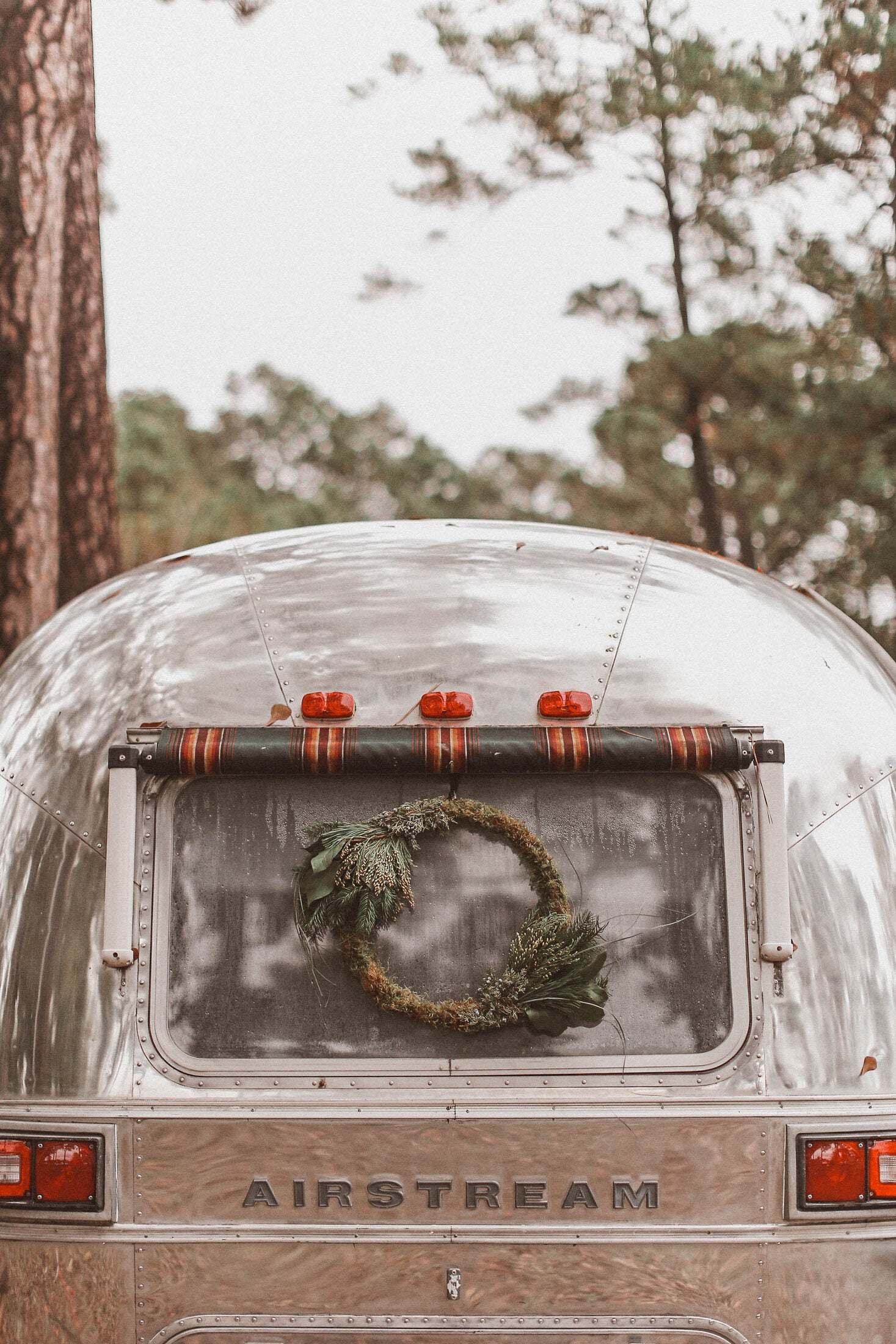 Airstream prepared for travel